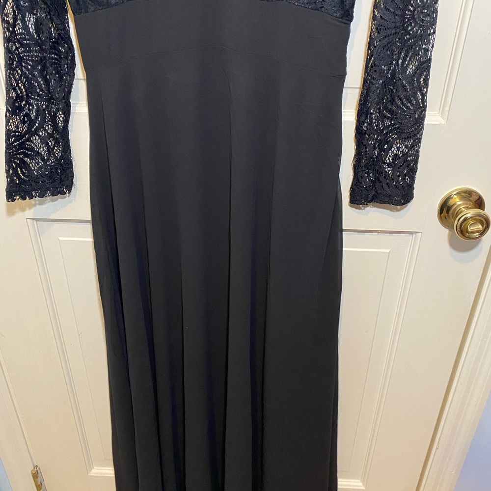 Roiii Lace Black Dress High Collar MEDIUM NWT - Picture 5 of 9
